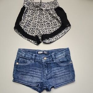 Levi's Dark Blue Denim Adjustable  Shorts